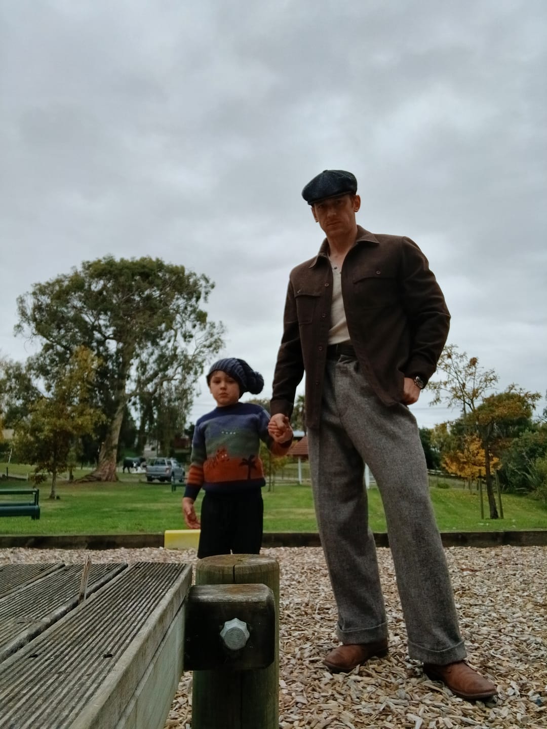 Customer photo review of Connery Cap Tweed