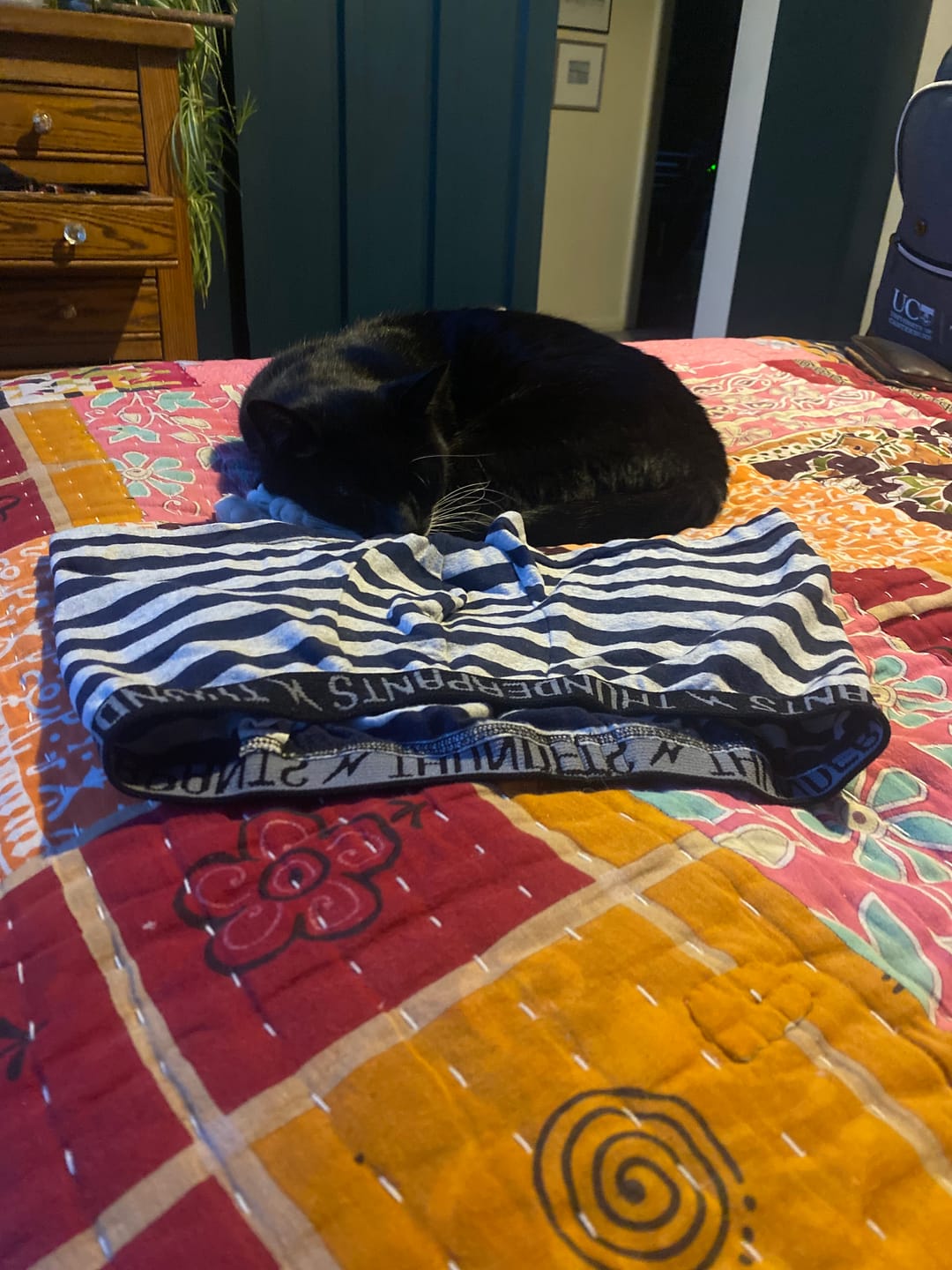 Customer photo review of Pouch Boxer Black