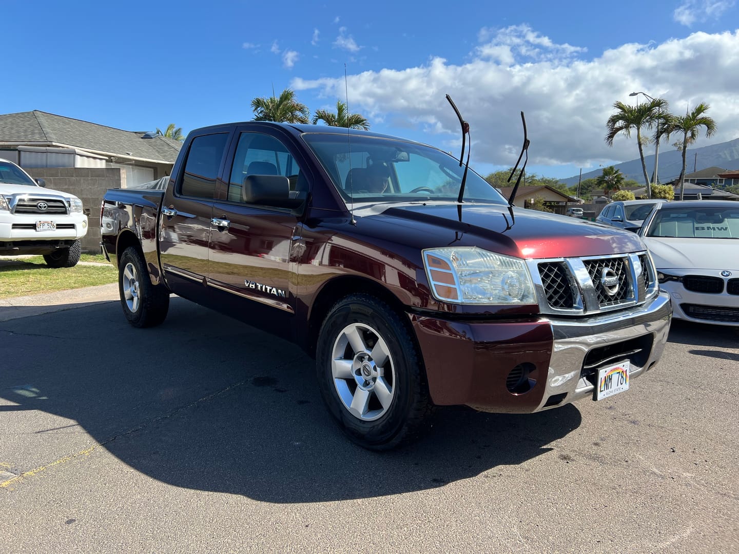 Customer photo review of Glossy Metallic Black Rose Vinyl Wrap