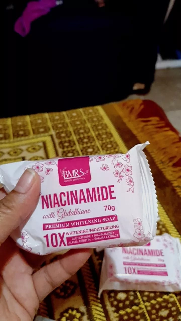 Customer photo review of BMRS Niacinamide Soap