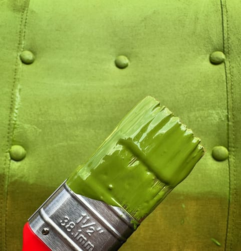 Customer photo review of Fabric Paint -- Olive