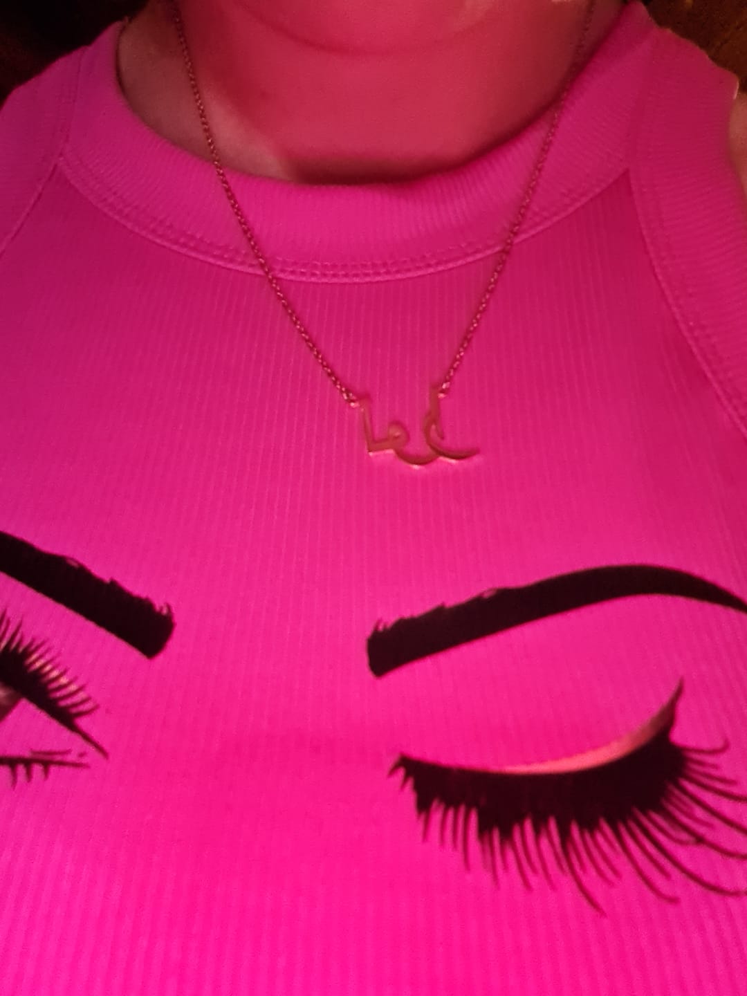 Customer photo review of Arabische Namenskette | 18K vergoldet