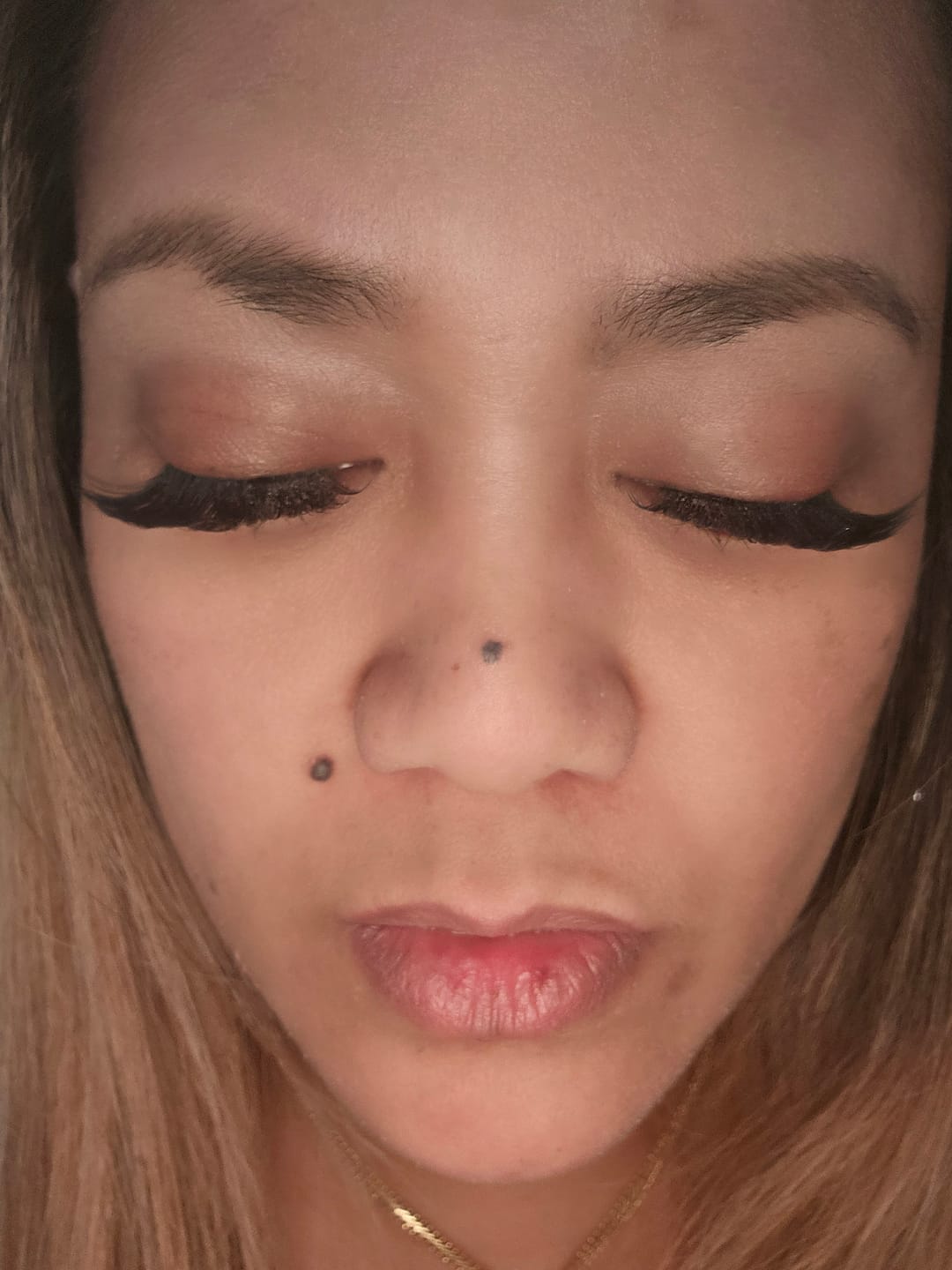 Customer photo review of Lash Bond & Seal - White 10ml
