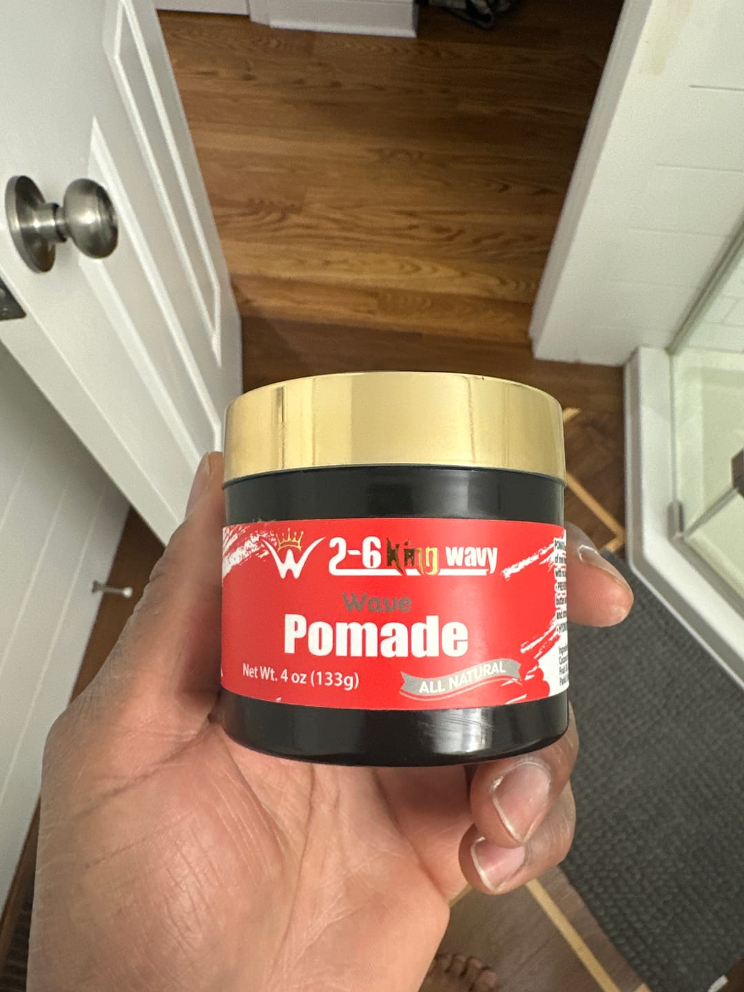 Customer photo review of Pomade 4oz Premium Quality