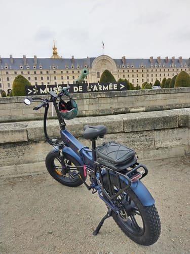 Customer photo review of Engwe Engine Pro 2022 Version 750W 20" Fat Bike Foldable 16Ah E Mountain Bike EMTB