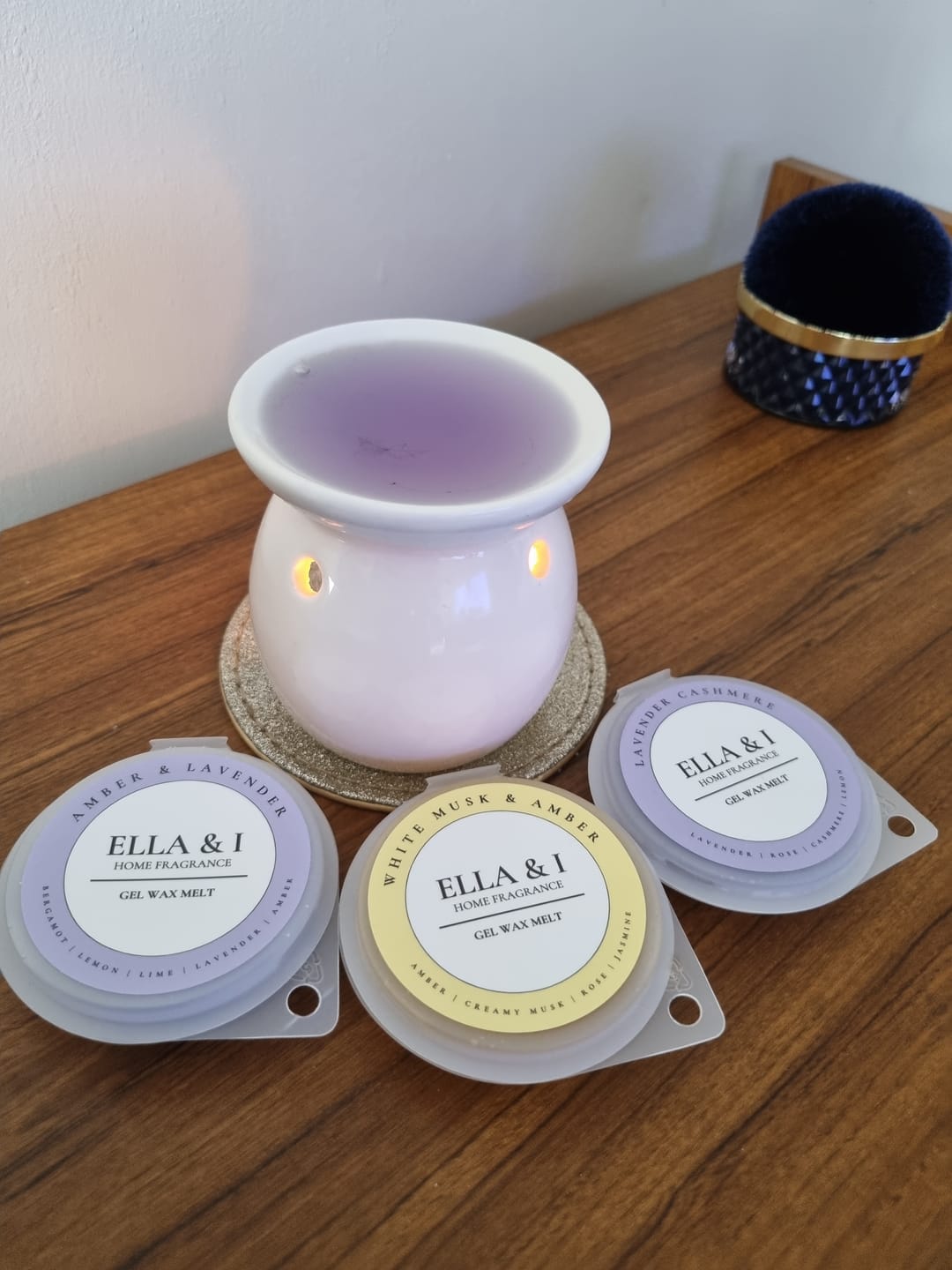 Customer photo review of Amber & Lavender Gel Melt