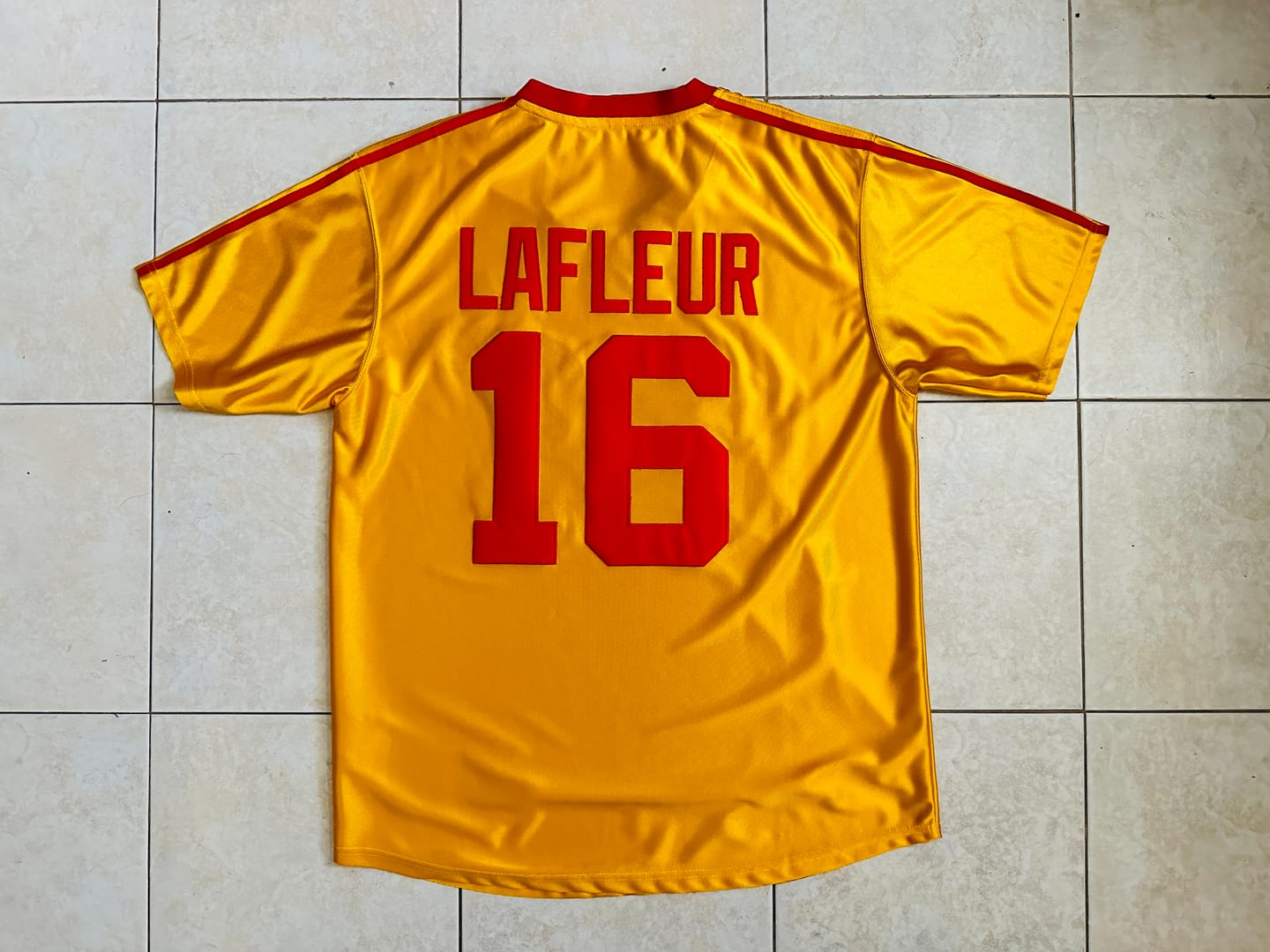 Customer photo review of Peter Lafluer Average Joe's Baseball Jersey