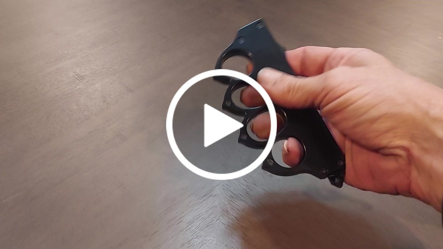 Customer video review of VT 1918 Trench Knuckle OTF Knife
