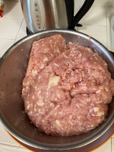 Customer photo review of Halal Chicken Ground Meat
