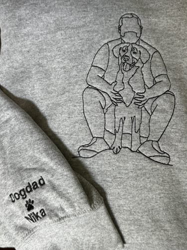 Customer photo review of Personalisierter Hoodie