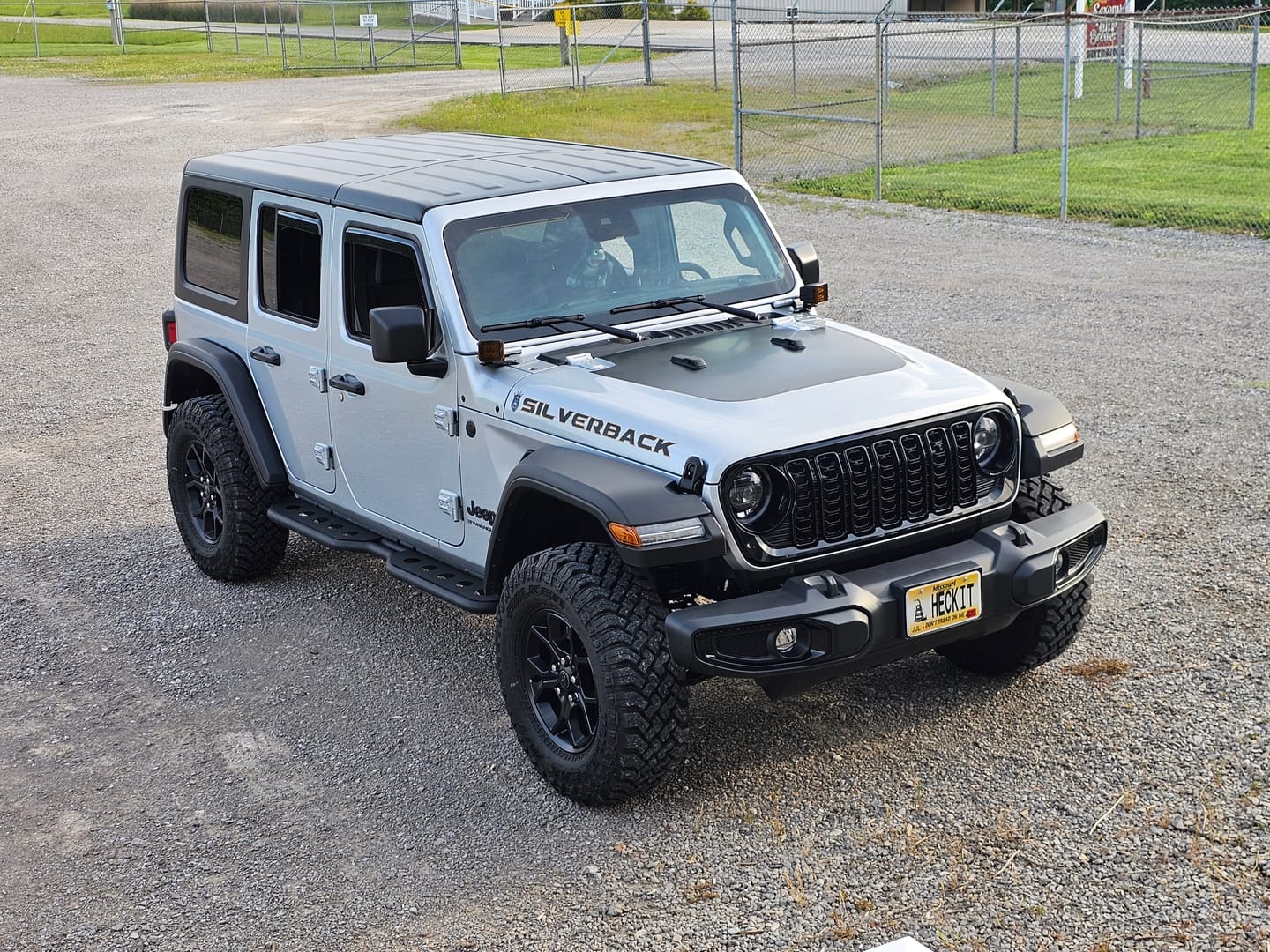 Customer photo review of Premium Hood Lettering | Set of 2