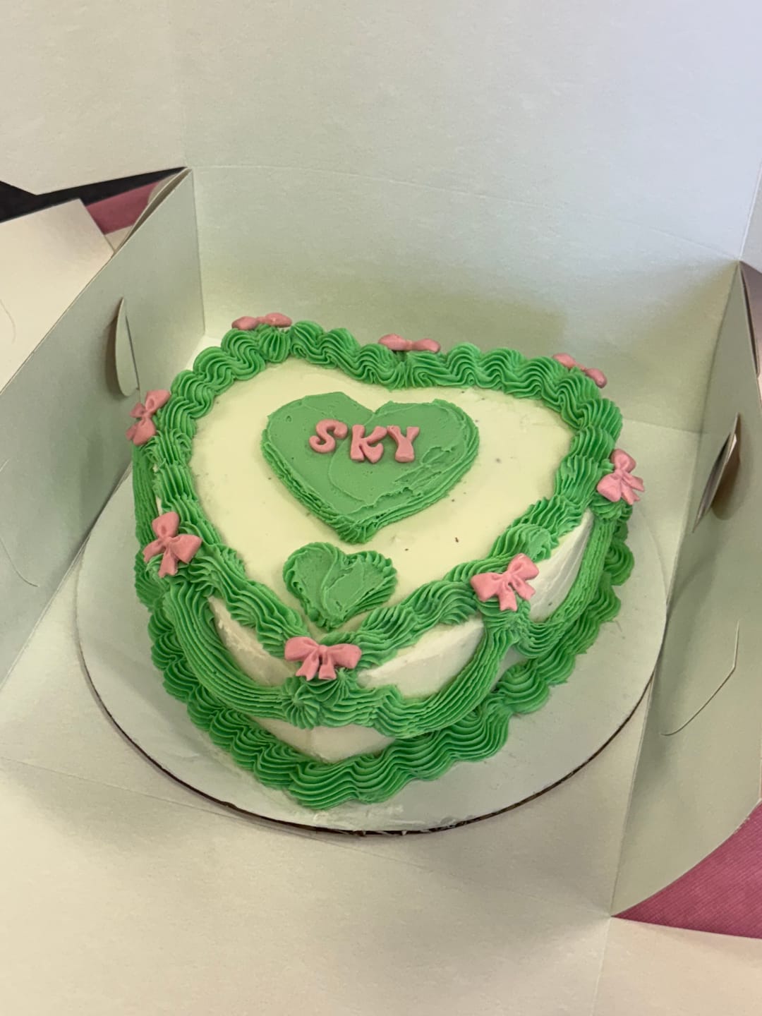 Customer photo review of Mother's Day Cake Decorating Class