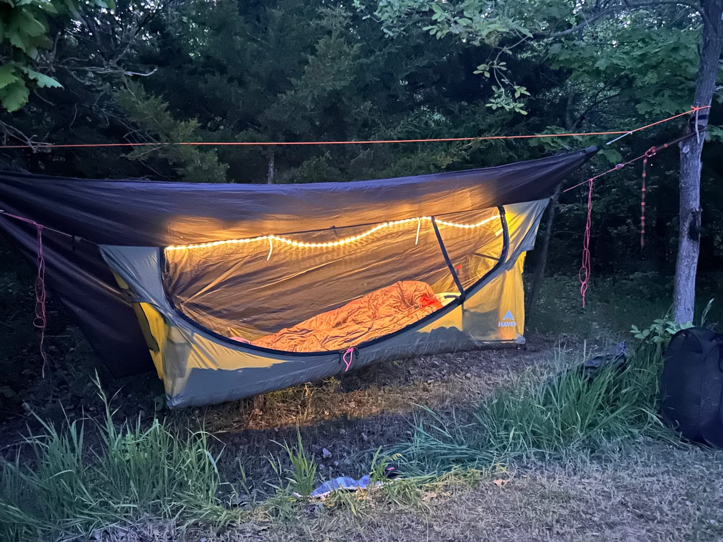 Customer photo review of Haven Tent