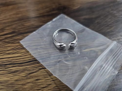 Customer photo review of Cat Paw Ring