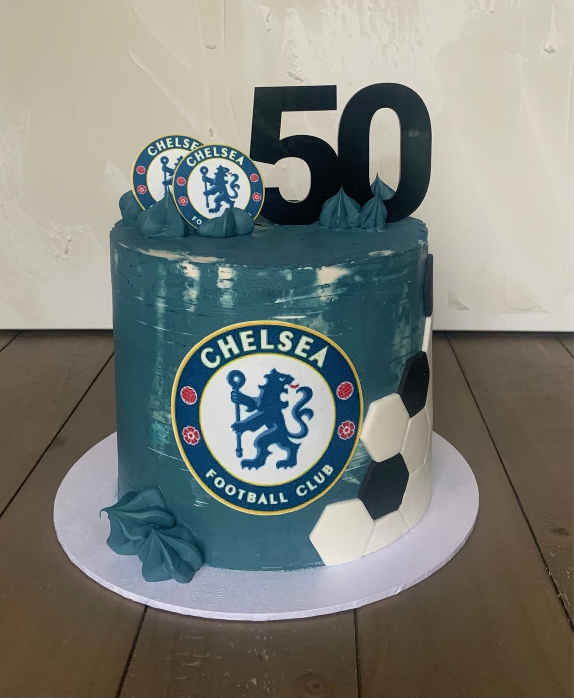 Customer photo review of Double Digit Joined Number Acrylic Cake Charm