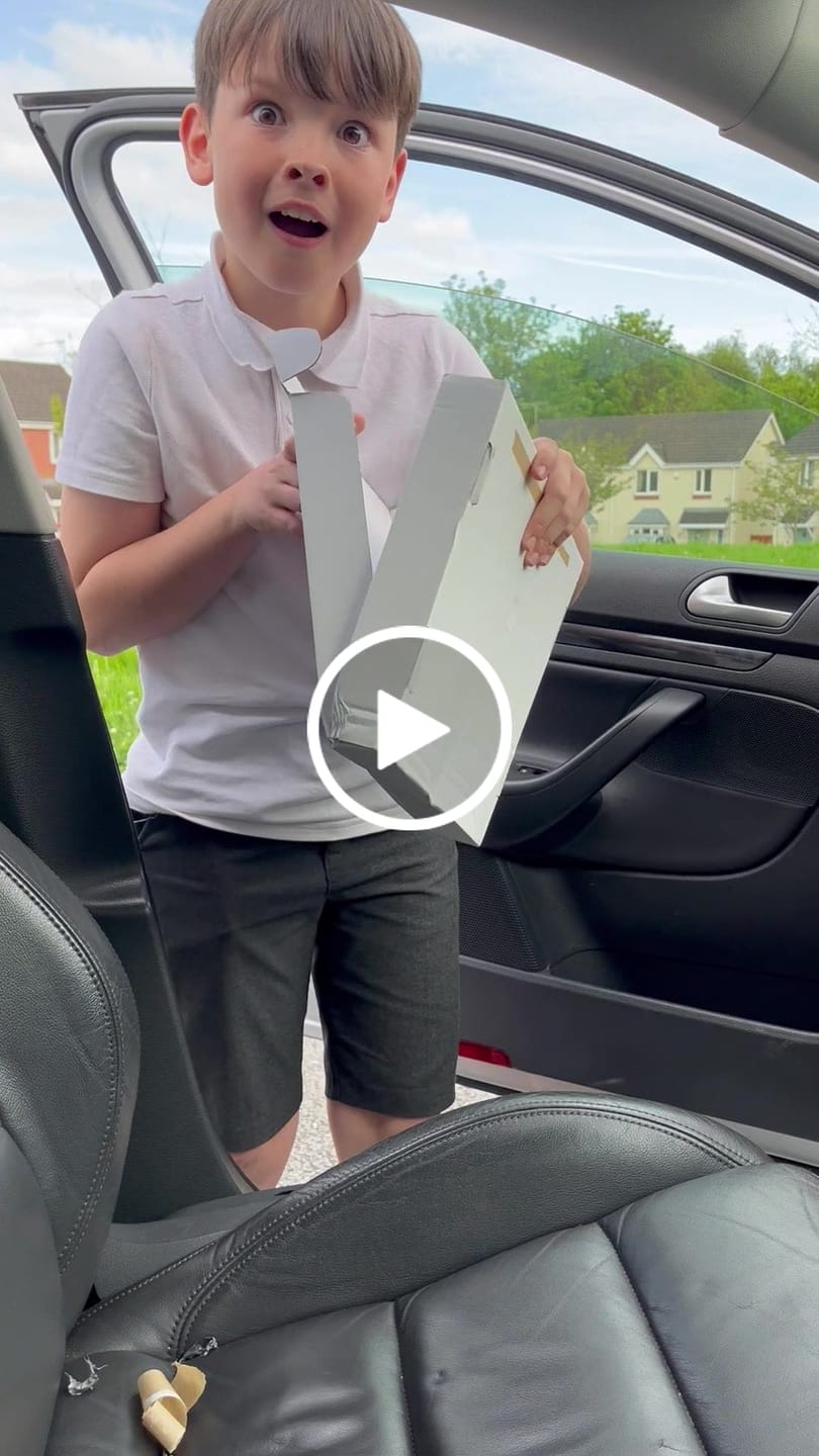 Customer video review of Kid's Football Shirt Mystery Box