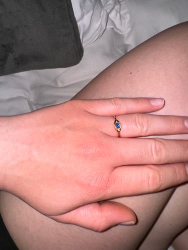 Customer photo review of Evil Eye Ring