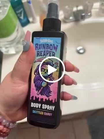 Customer video review of Rainbow Reaper Body Spray