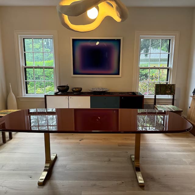 Customer photo review of Gold Table Legs 431 Wineglass 28H Elegance Brass Furniture