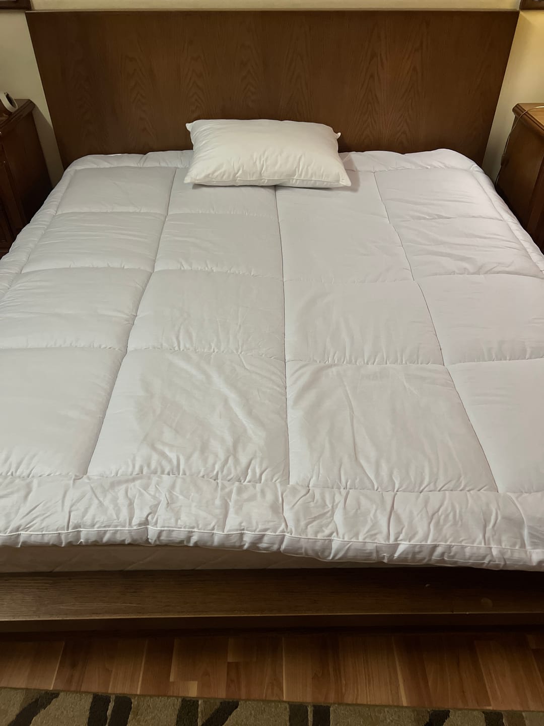 Customer photo review of Luxurious Plain Hotel Pillow