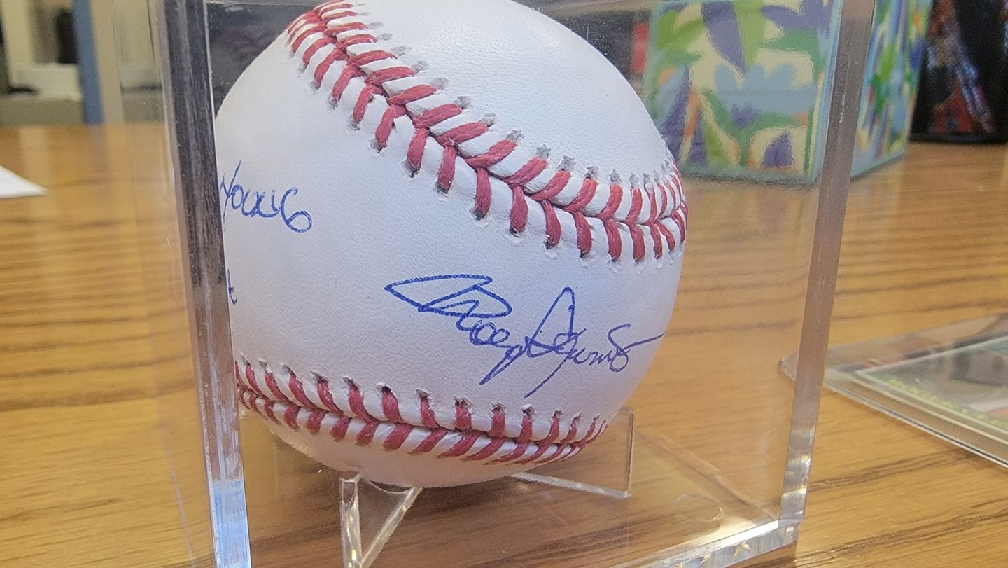 Customer photo review of Roger Clemens Autograph Signing