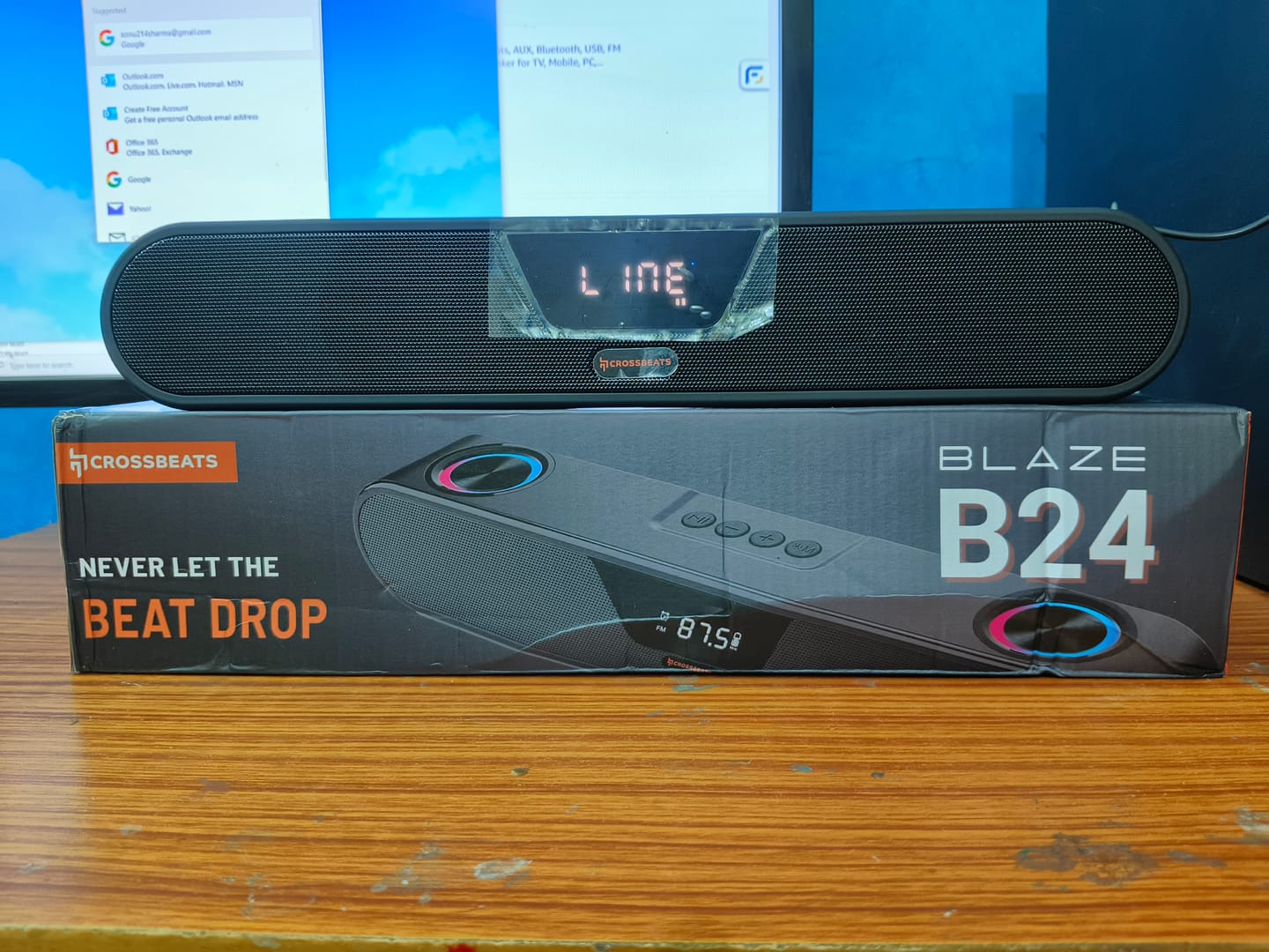 Customer photo review of Blaze 24W Soundbar