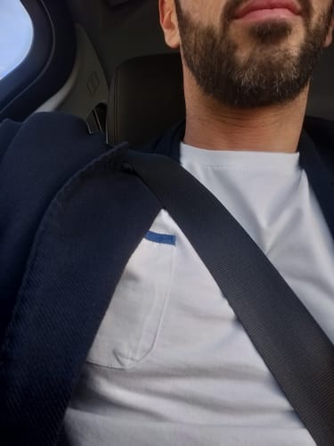 Customer photo review of Henri - Giacca Armani da Uomo imbottita