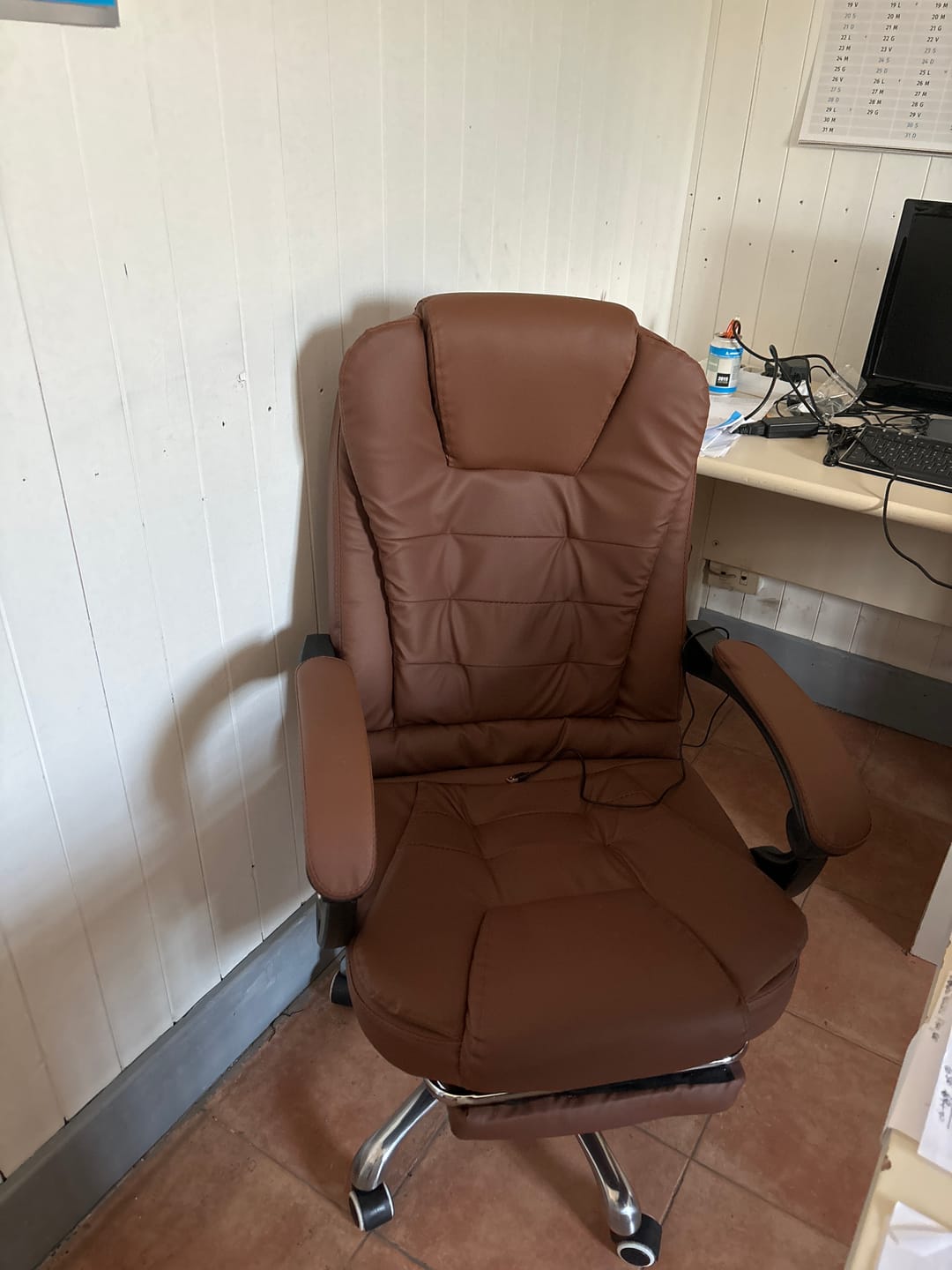 Customer photo review of Sedia Poltrona Massaggiante