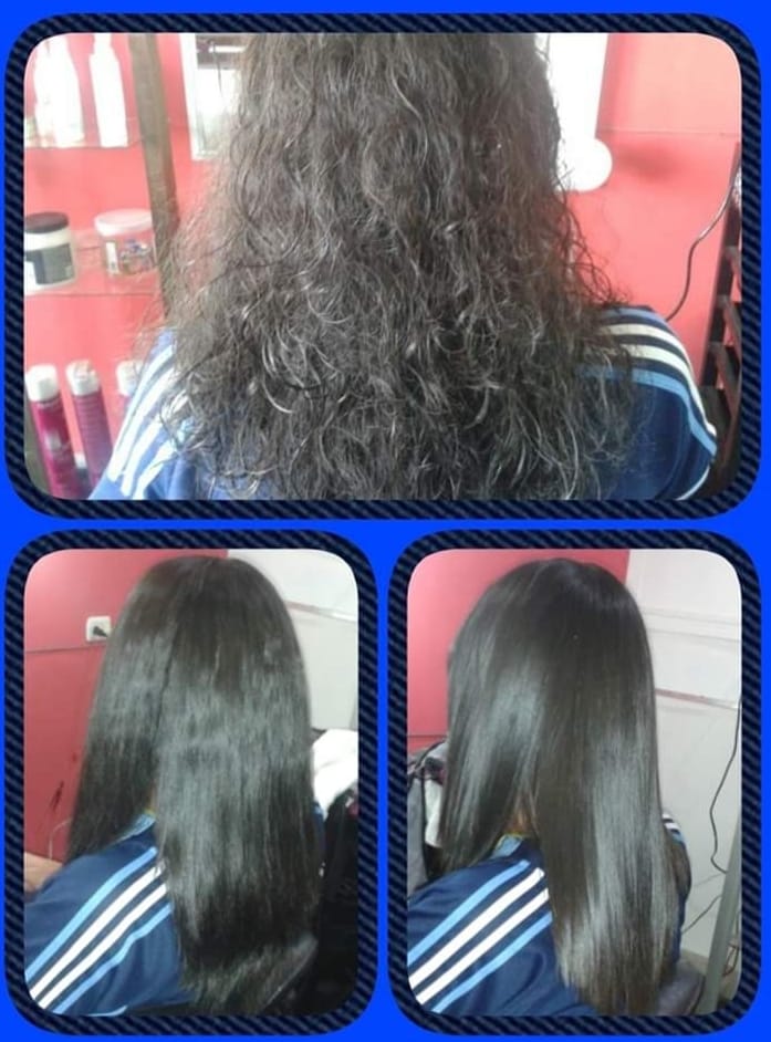 Customer photo review of Sorali Therapy Liss No Frizz Brazilian Keratin Intense Straightening - 1L/33 fl oz