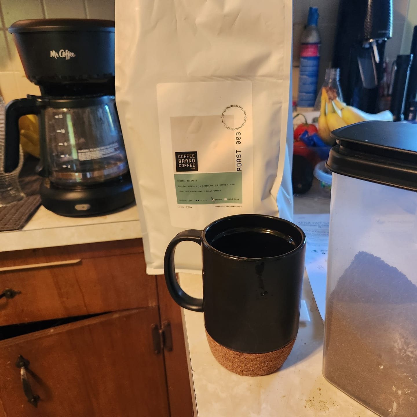 Customer photo review of Medium Roast Coffee