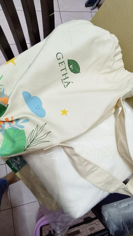 Customer photo review of Getha 3D Junior Latex Pillow
