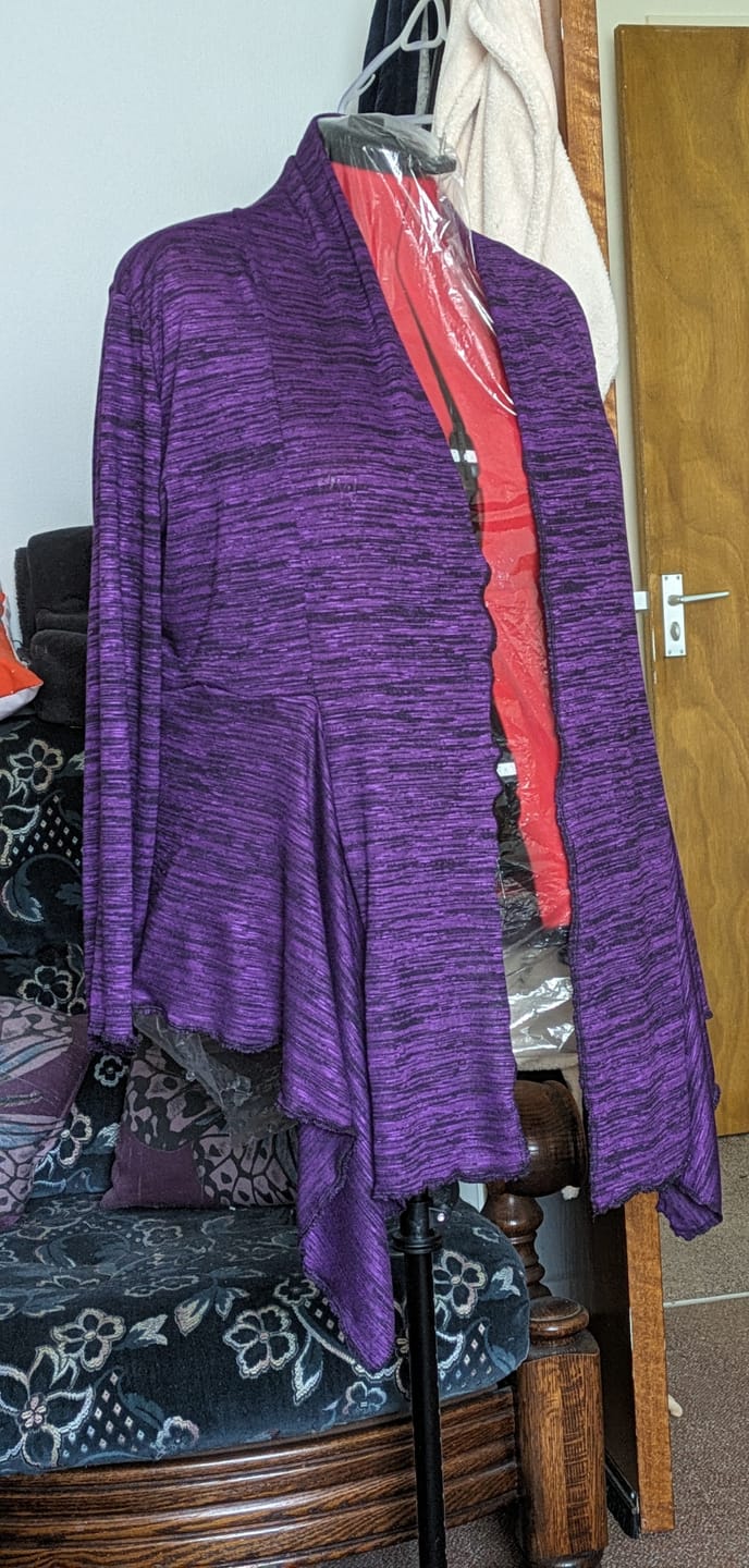 Customer photo review of Melange Jersey Fabric