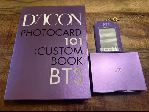Customer photo review of DICON PHOTOCARD CUSTOM BOOK