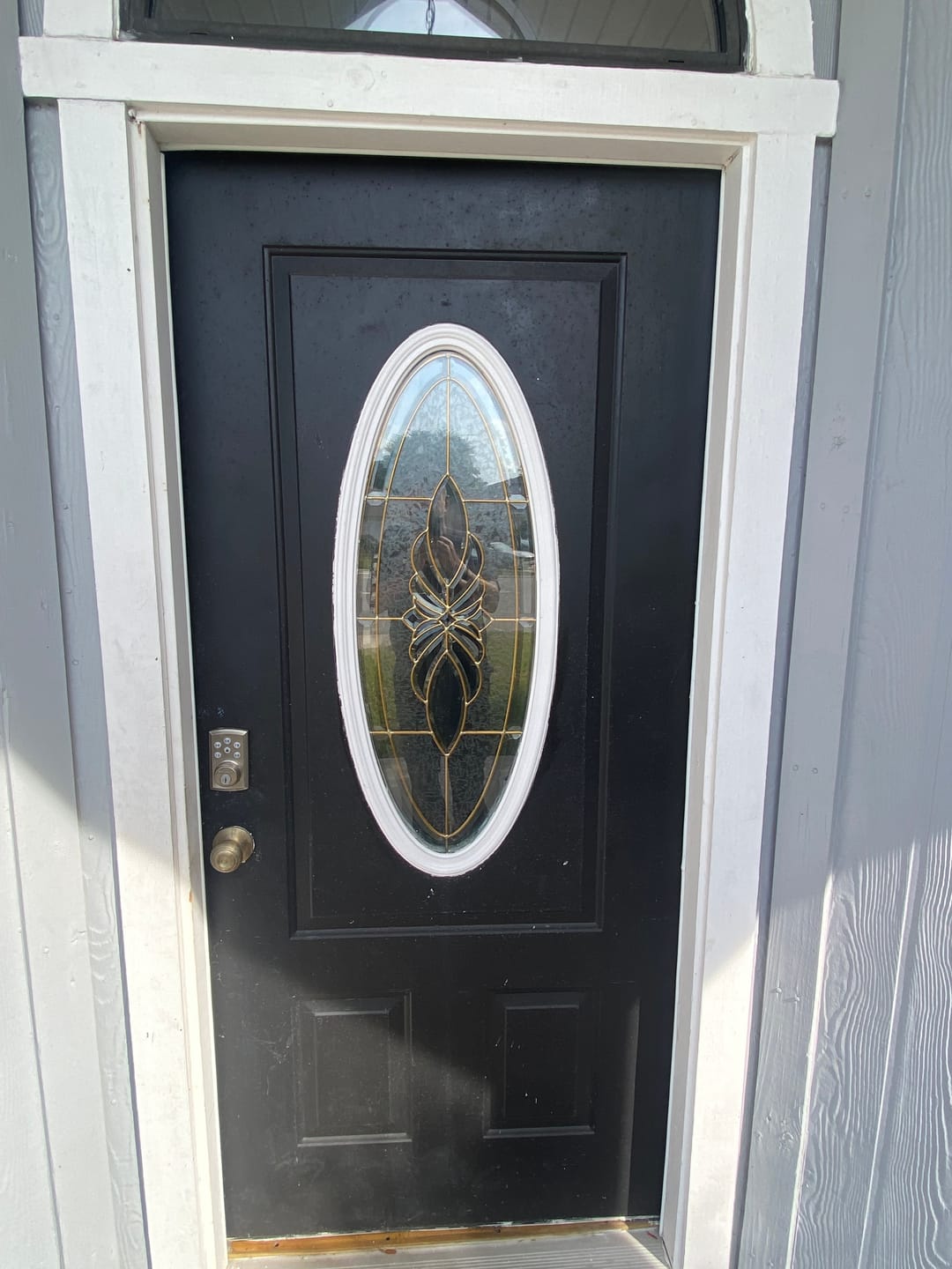 Customer photo review of Small Oval 16" x 39" Frame Kit