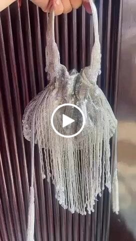 Customer video review of Rumi Silver Potli