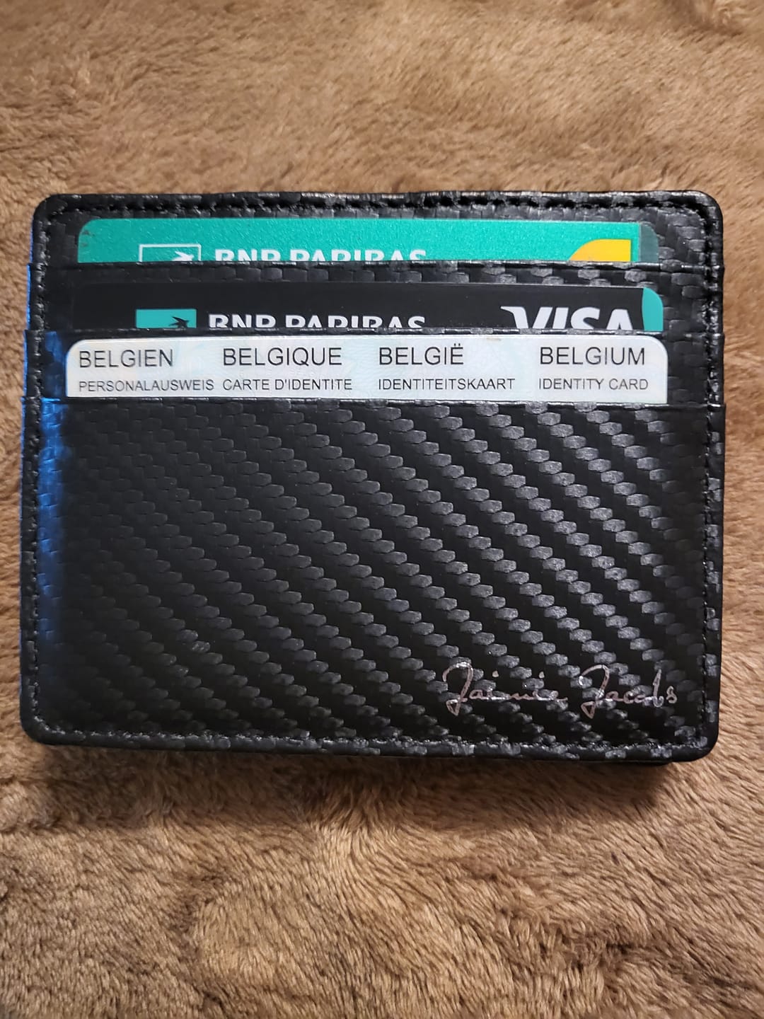 Customer photo review of Flap Boy Slim - Magic Wallet without Coin Pocket