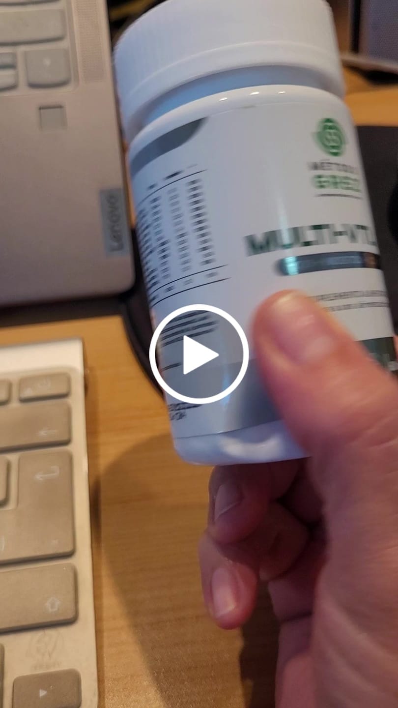 Customer video review of MULTI-VITAL Q10 - Vitaminas + Q10 + Inositol + Colina - 30 cápsulas