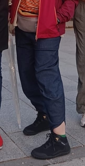 Customer photo review of Brave Ⅰ - Zapatos Barefoot