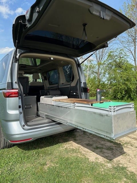 Customer photo review of VW T7 Multivan Nutenstein Fitting M8 Befestigung Schienensystem