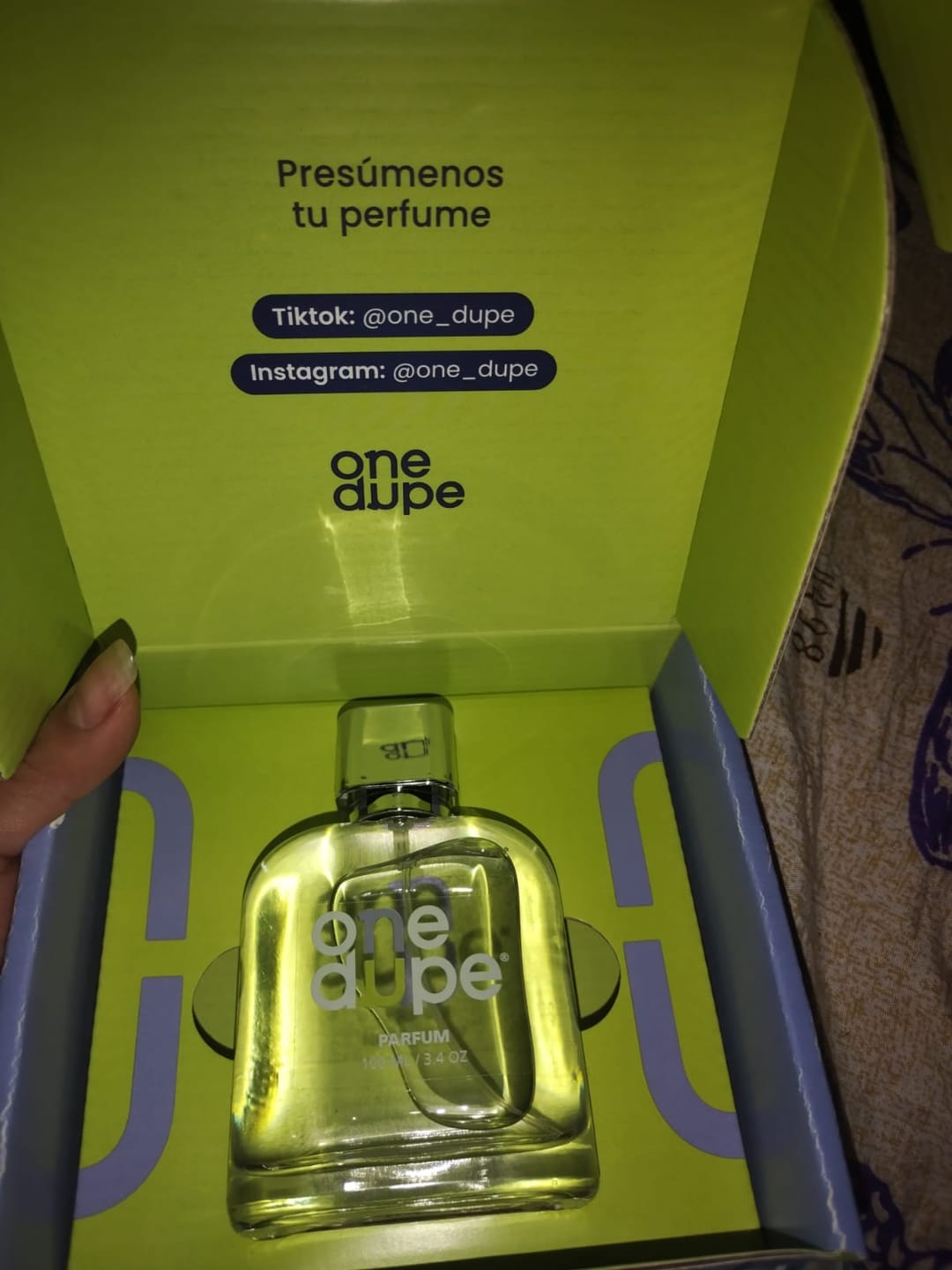 Customer photo review of Perfume inspirado en Cloud de Ariana Grande