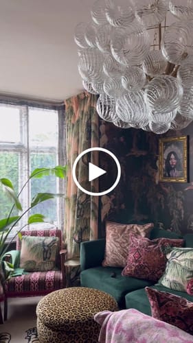 Customer video review of Modern Cluster Glass Globe Bubble Chandelier