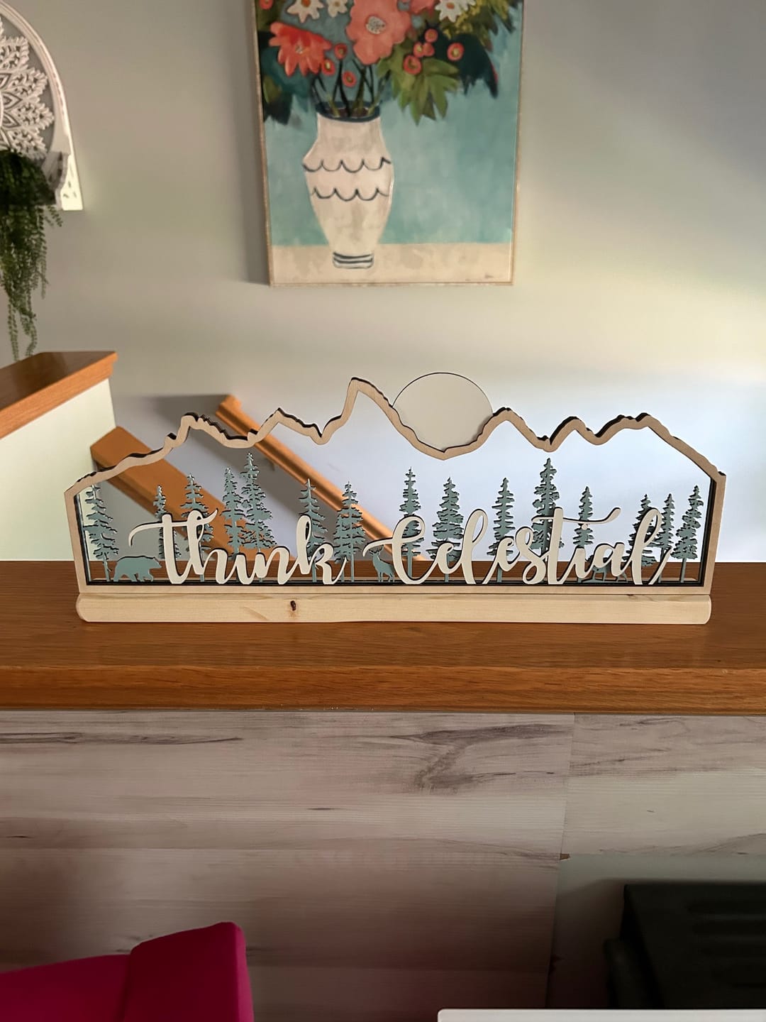 Customer photo review of Think Celestial Teton Mountains
