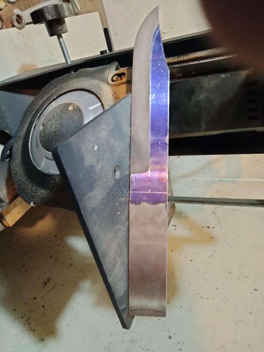 Customer photo review of 1" x 42" Sanding Belts for Stock Removal