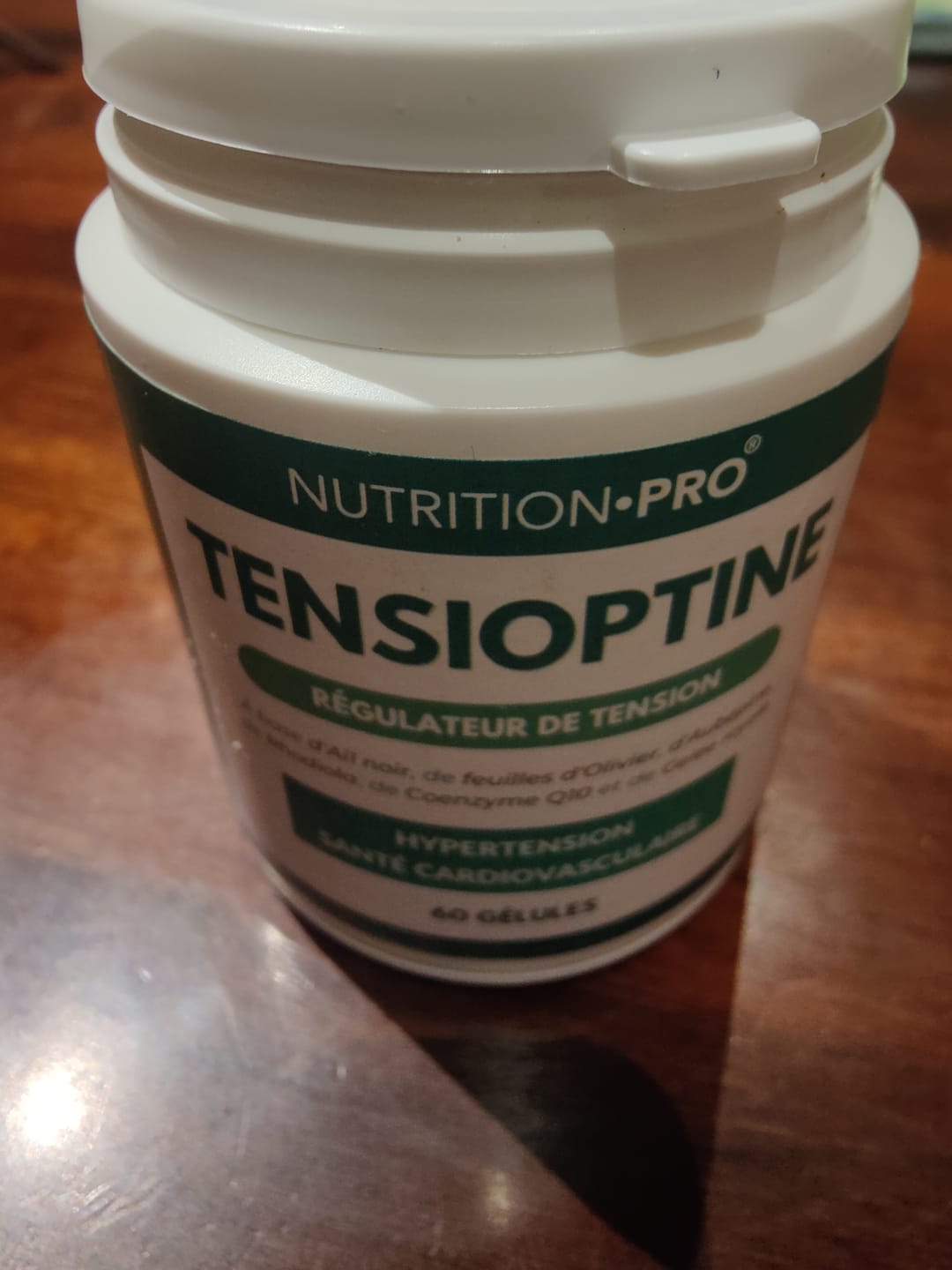Customer photo review of TENSIOPTINE - 60 GÉLULES