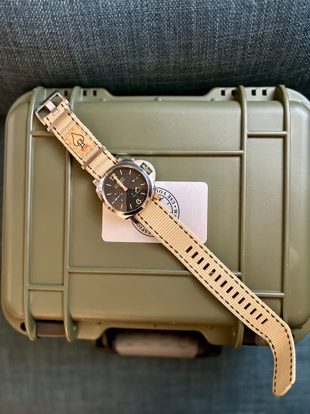 Customer photo review of Single Pass Zulu Alpha Strap 3.0 - PreOrder