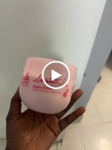 Customer video review of Fair and White So White! Hydra Sweet Cream 400 ml