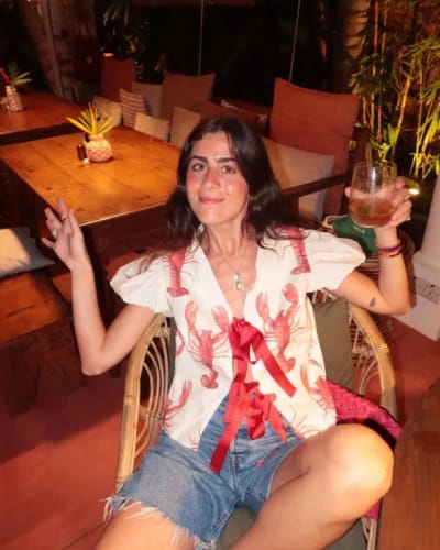 Customer photo review of Lobster Short and Top