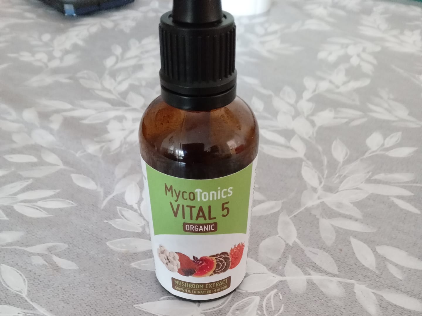 Customer photo review of Organic Vital 5 Mushroom Blend Complex (50ml)