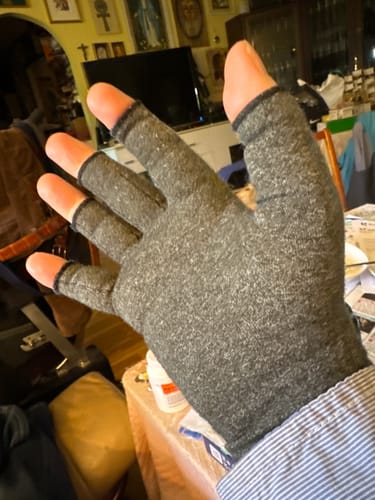 Customer photo review of BambuSleeve™ Kompresjonshansker