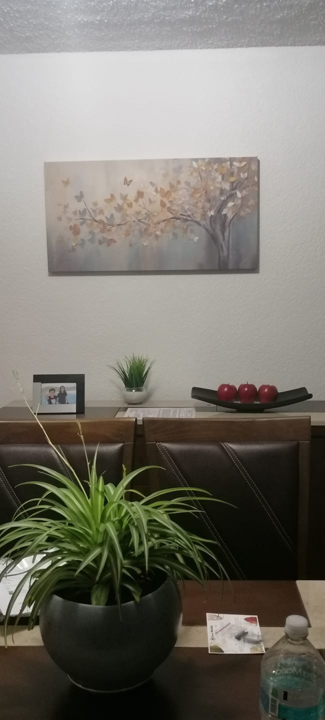 Customer photo review of Hojas y mariposas